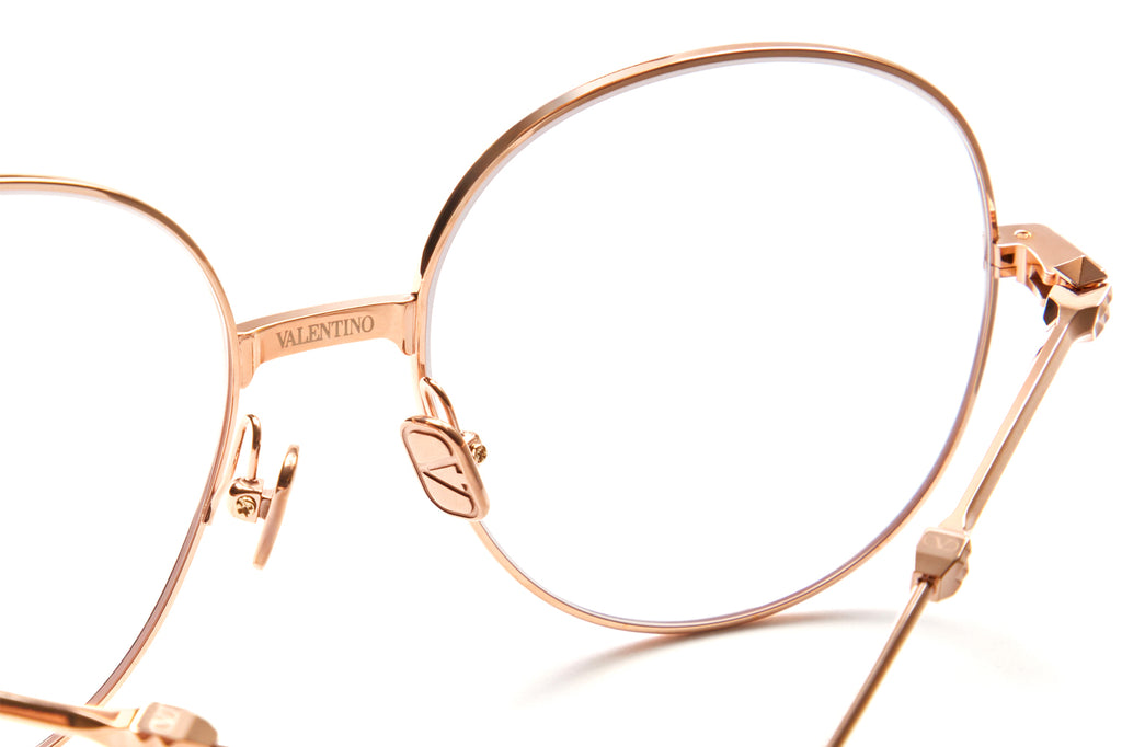 Valentino® Eyewear - V-Stud III Eyeglasses Rose Gold