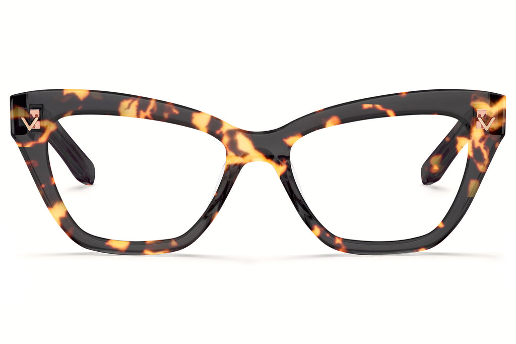Valentino® Eyewear - V-Tale I Eyeglasses Honey Havana & V-Light Gold