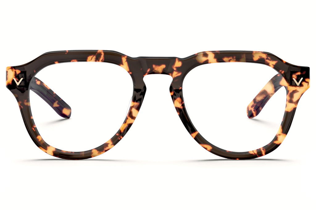 Valentino® Eyewear - V-Tale II Eyeglasses Honey Tortoise & V-Light Gold
