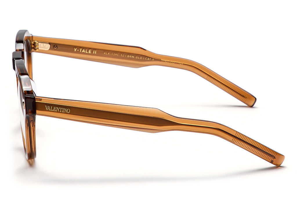 Valentino® Eyewear - V-Tale II Eyeglasses Crystal Brown & V-Light Gold