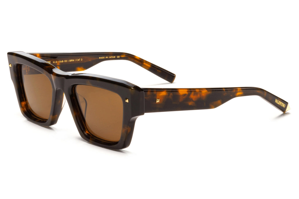 Valentino® Eyewear - XXII Sunglasses Brown Tortoise with Dark Brown Lenses