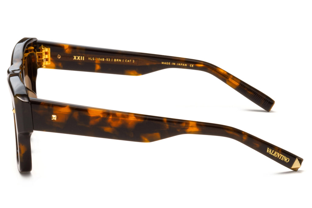 Valentino® Eyewear - XXII Sunglasses Brown Tortoise with Dark Brown Lenses