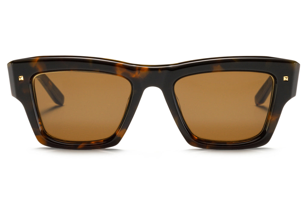 Valentino® Eyewear - XXII Sunglasses Brown Tortoise with Dark Brown Lenses