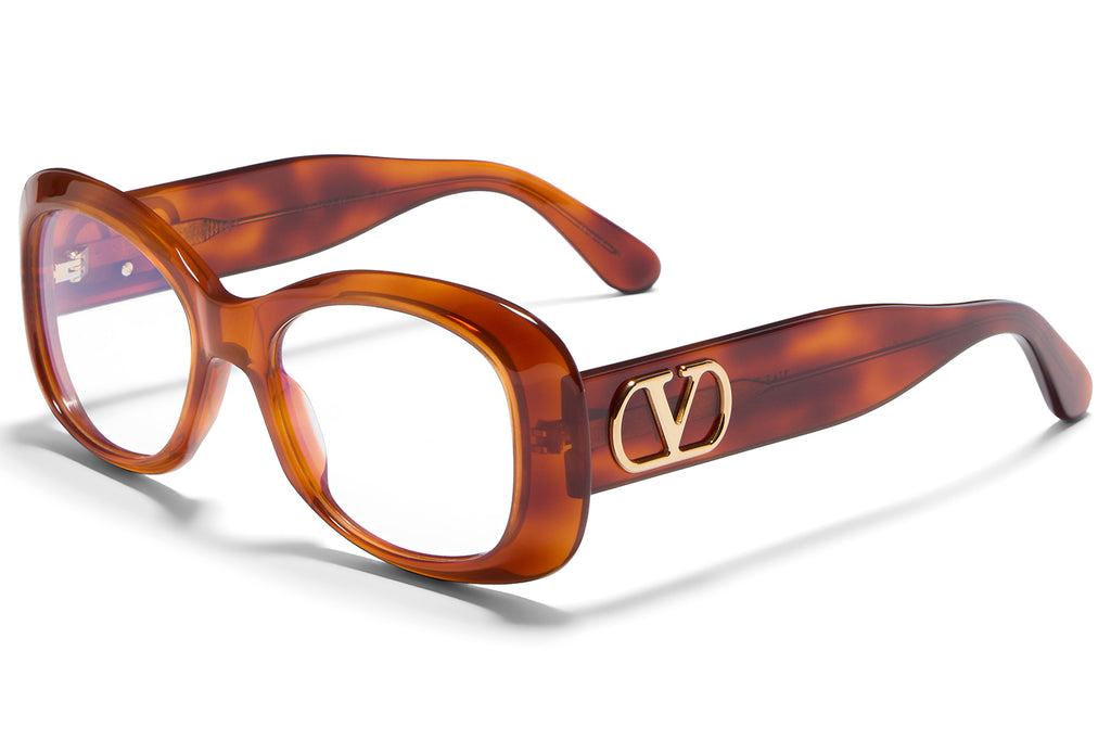 Valentino® Eyewear - VLX-181 Eyeglasses Medium Havana & V-Light Gold
