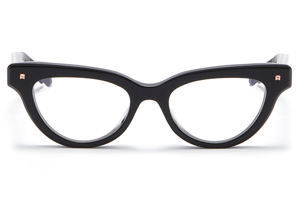 Valentino® Eyewear - V-Essential II Eyeglasses Black & White Gold