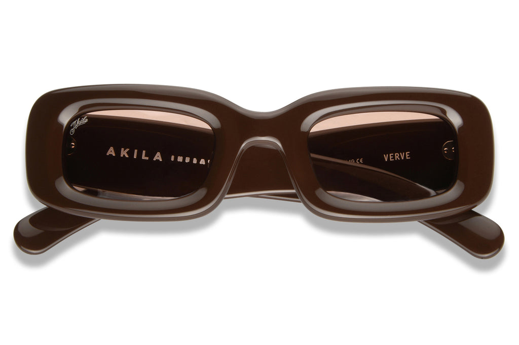 AKILA® Eyewear - Verve_Inflated Sunglasses Brown w/ Brown Lenses