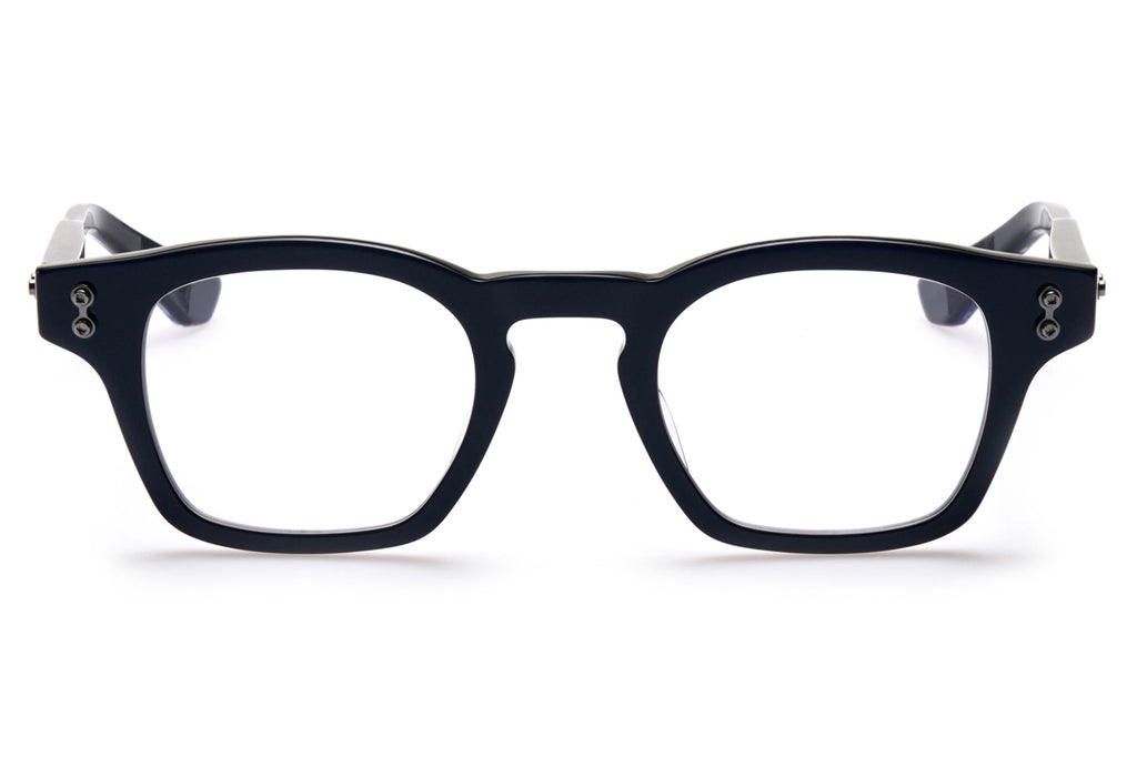 Akoni - Wise-Two Eyeglasses Solid Blue Navy & Brushed Black Palladium