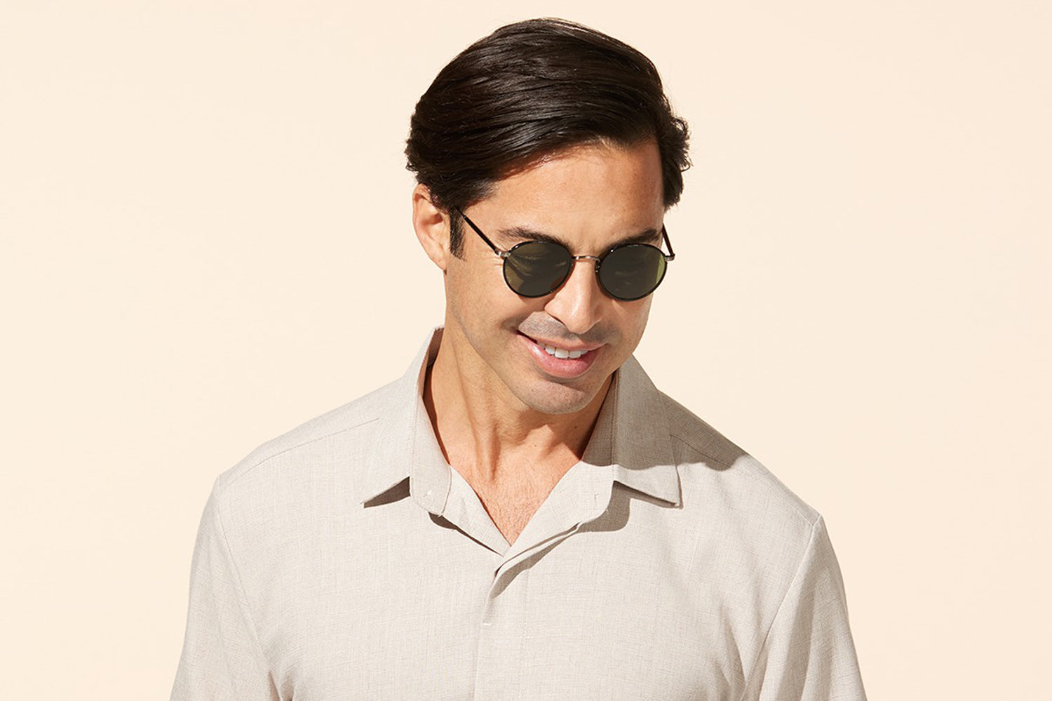 Garrett Leight® - Wilson | Round Acetate Sunglasses