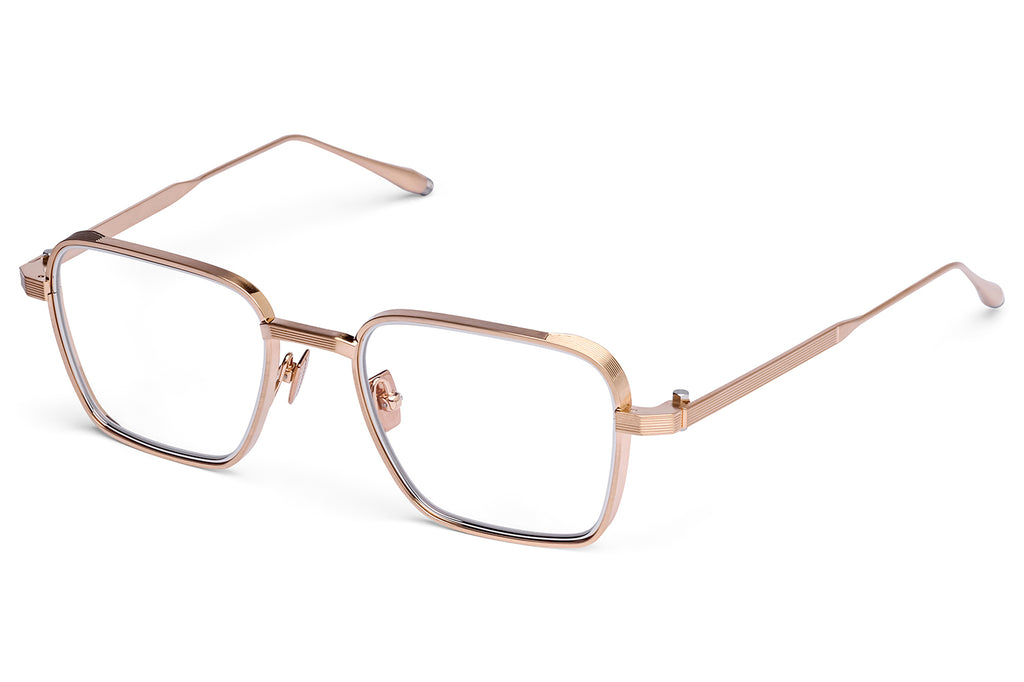 Akoni - Giano Eyeglasses Brushed 12k Gold with Silver