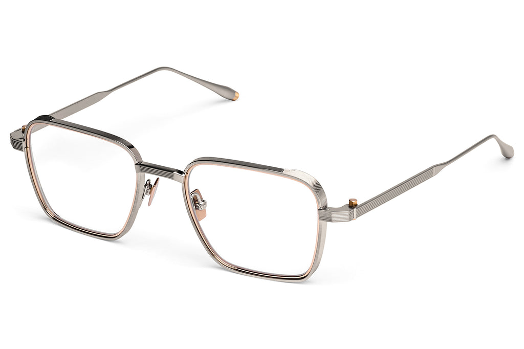 Akoni - Giano Eyeglasses Antique Silver with 12k Gold