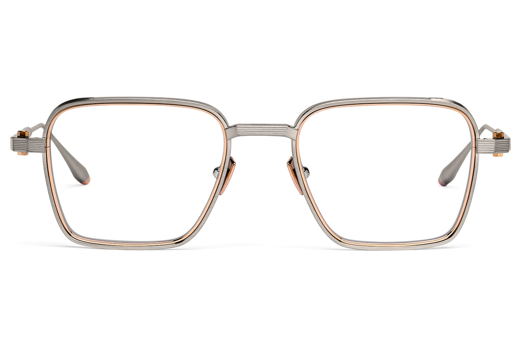 Akoni - Giano Eyeglasses Antique Silver with 12k Gold
