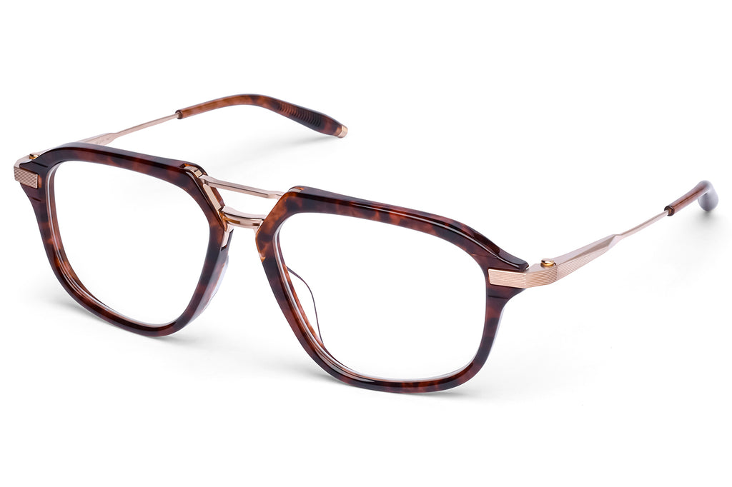 Akoni - Iras Eyeglasses Dark Havana & Brushed 12k Gold
