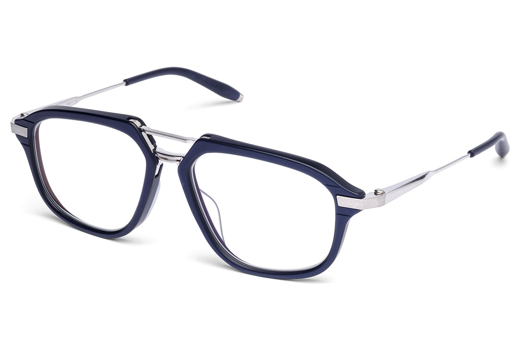 Akoni - Iras Eyeglasses Blue & Brushed Palladium