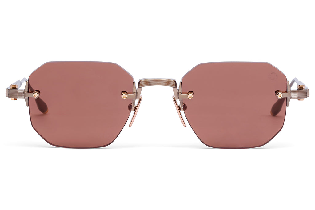 Akoni - Juno-One Sunglasses Antique 12k Gold & 12k Gold with Mars Lenses