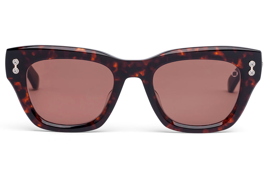 Akoni - Nebula Sunglasses Red Havana & 12k Gold with Mars Lenses