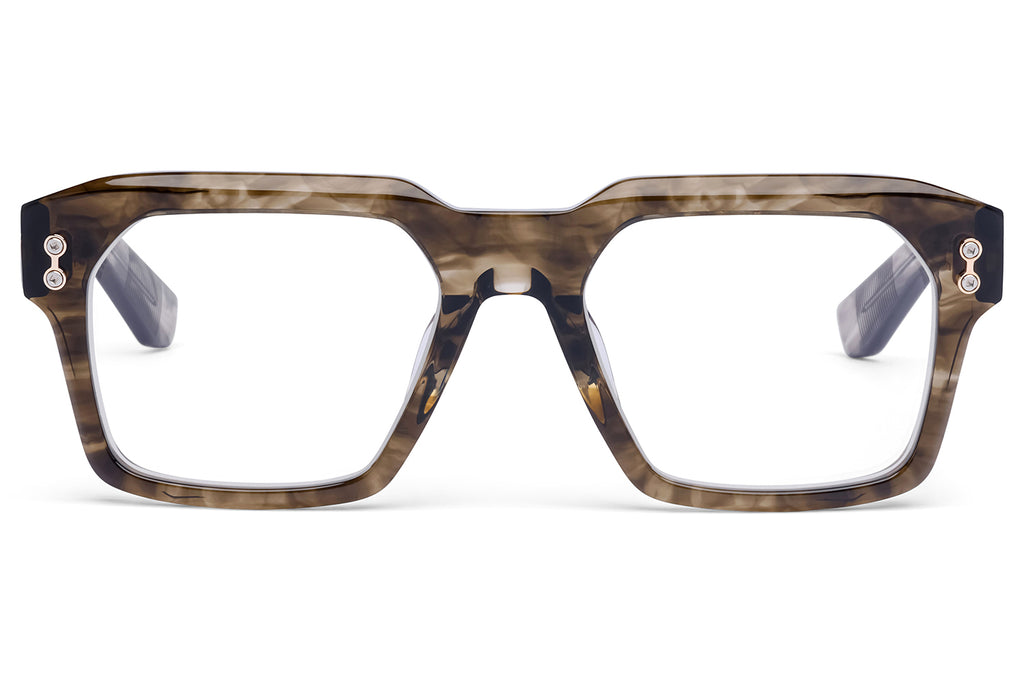 Akoni - Pegasus Eyeglasses Green Swirl & 12k Gold