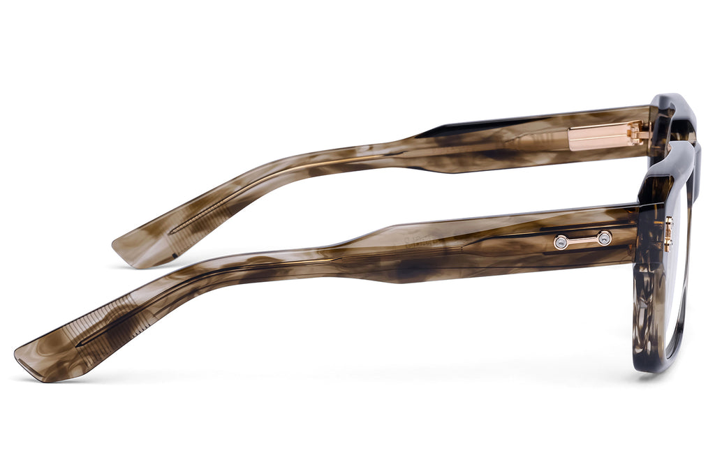 Akoni - Pegasus Eyeglasses Green Swirl & 12k Gold