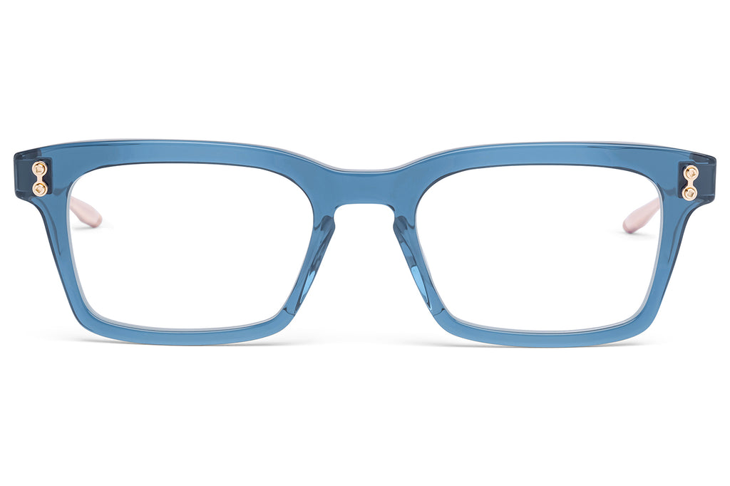 Akoni - Wise-Four Eyeglasses Crystal Blue & 12k Gold