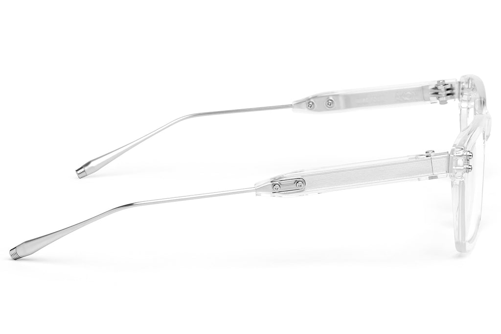 Akoni - Wise-Four Eyeglasses Crystal Clear & Silver