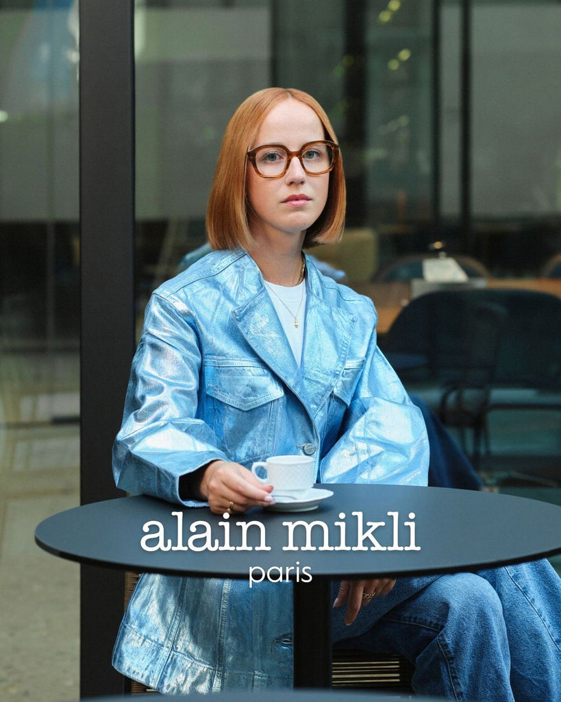 Alain Mikli - A03510 Eyeglasses Striped Havana