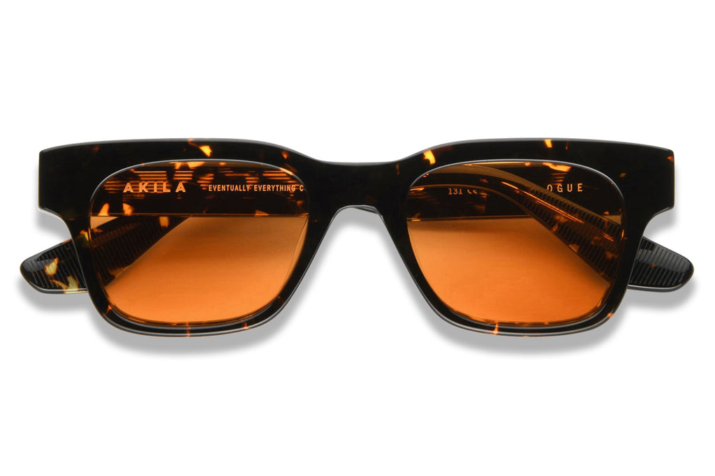 AKILA® Eyewear - Analogue Kids Sunglasses Tokyo Tortoise w/ Orange Lenses