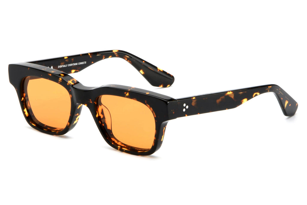 AKILA® Eyewear - Analogue Kids Sunglasses Tokyo Tortoise w/ Orange Lenses