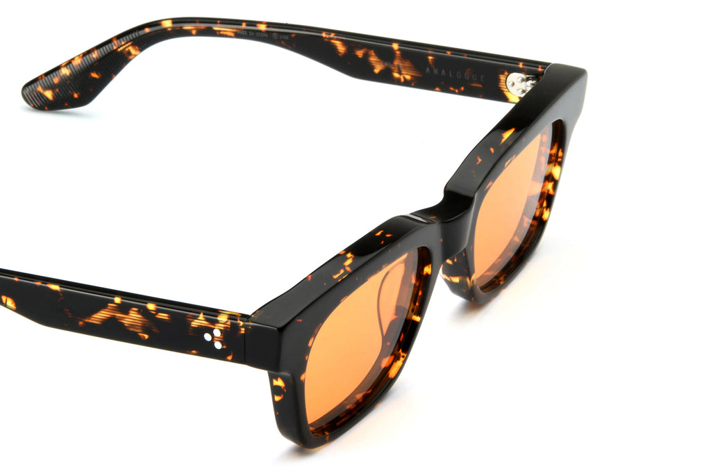 AKILA® Eyewear - Analogue Sunglasses Tokyo Tortoise w/ Orange Lenses
