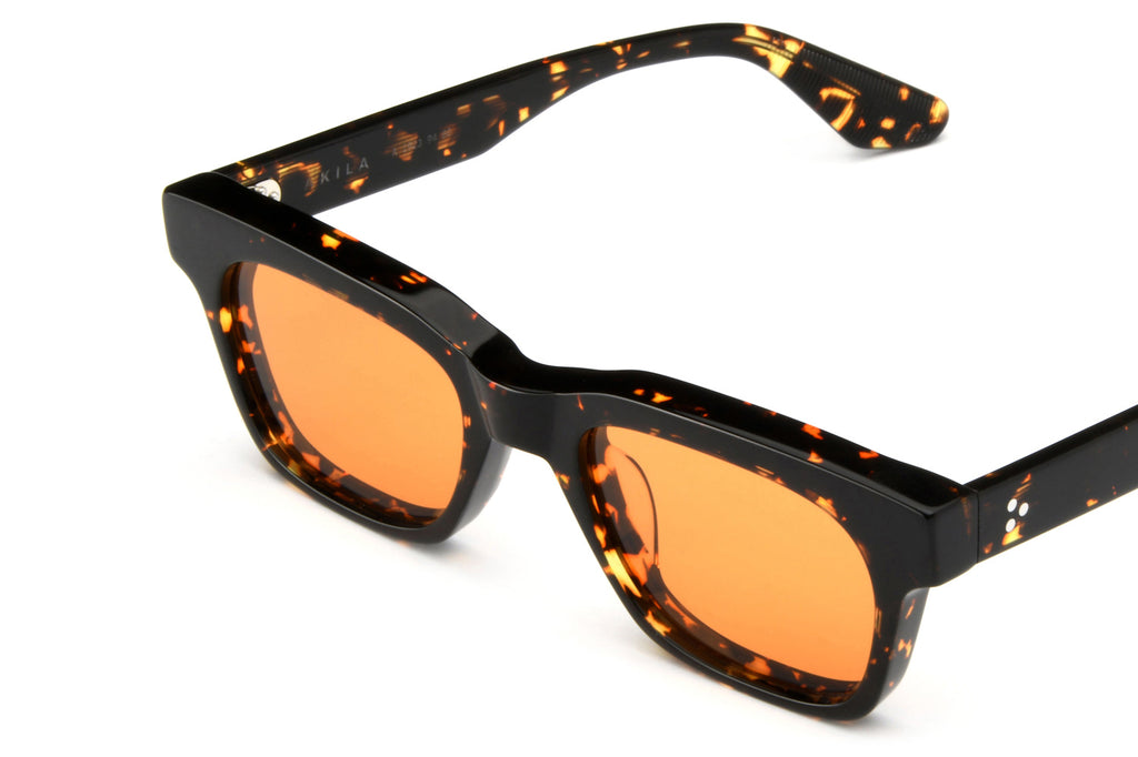 AKILA® Eyewear - Analogue Sunglasses Tokyo Tortoise w/ Orange Lenses
