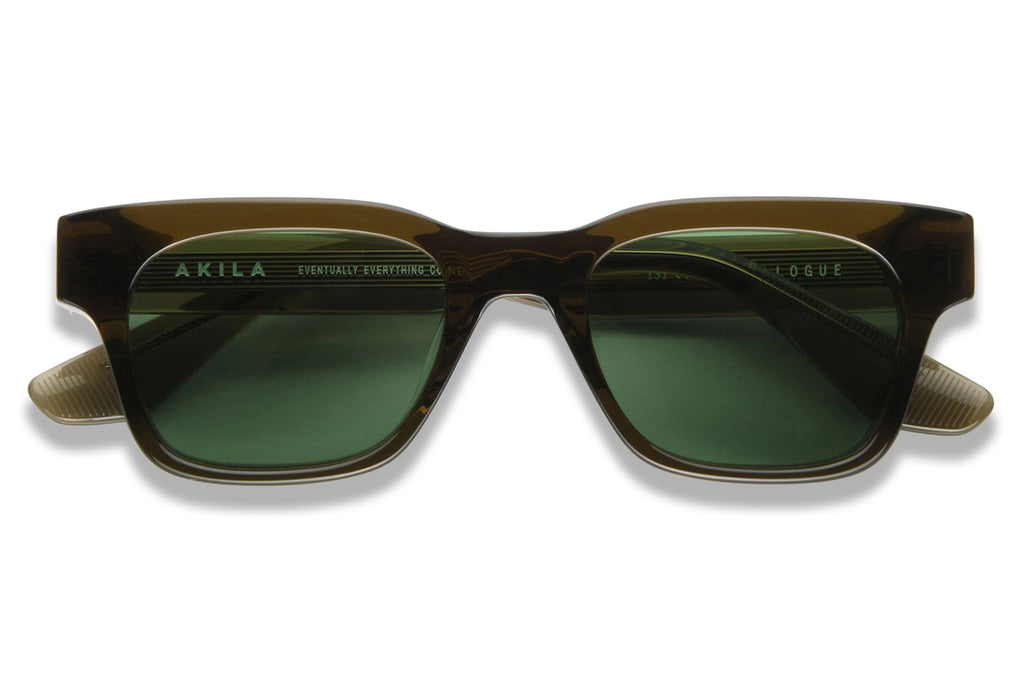 AKILA® Eyewear - Analogue Kids Sunglasses Caper w/ Green Lenses