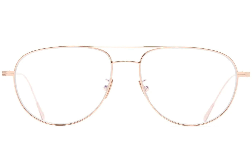 Cutler & Gross - 0002 Eyeglasses Rose Gold 18K