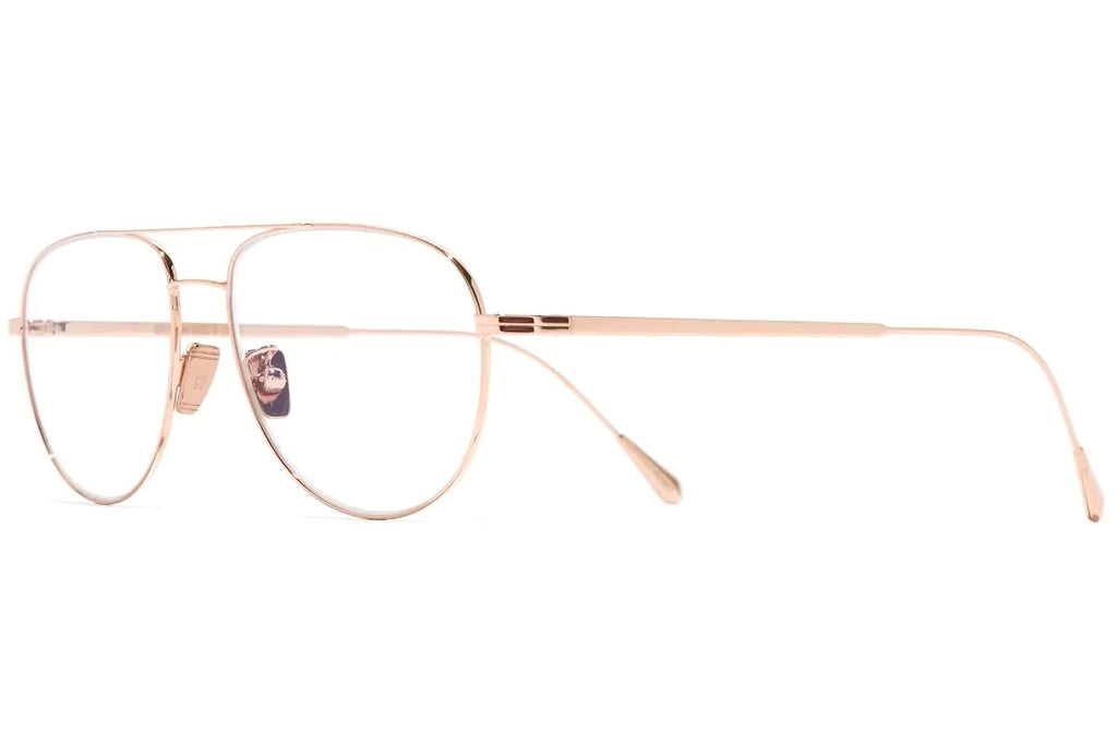 Cutler & Gross - 0002 Eyeglasses Rose Gold 18K