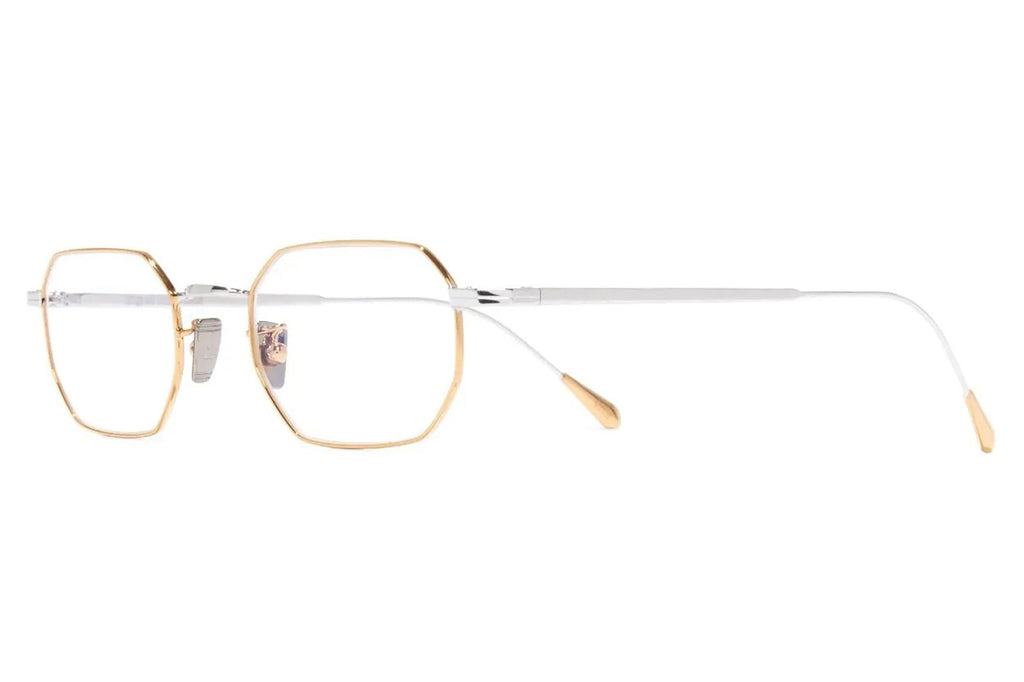 Cutler & Gross - 0005 Eyeglasses Yellow Gold 24K + Rhodium 18K