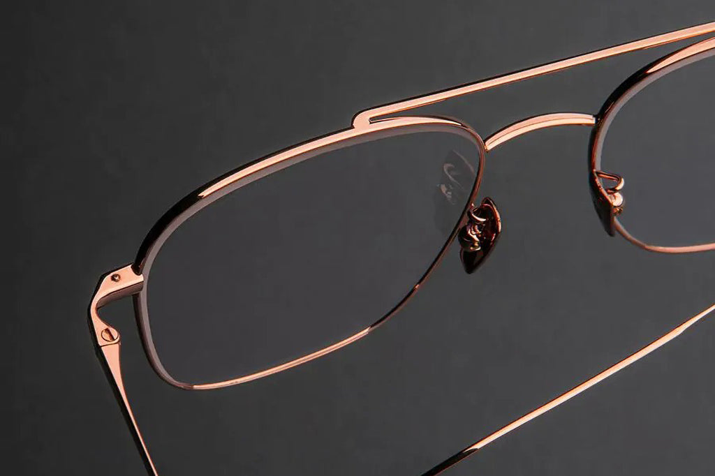 Cutler & Gross - 0003 Eyeglasses Rose Gold 18K