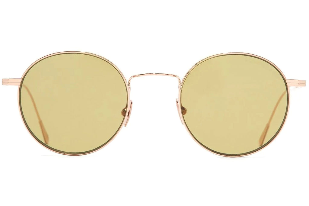 Cutler & Gross - 0001 Sunglasses Rose Gold 18K