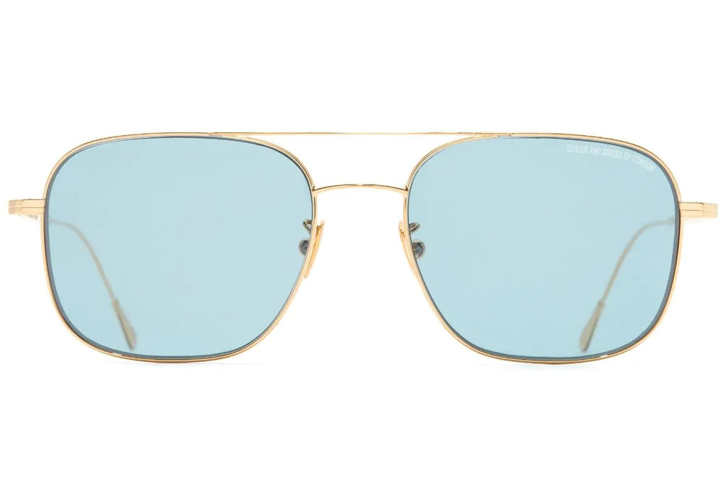 Cutler & Gross - 0003 Sunglasses Gold 18K