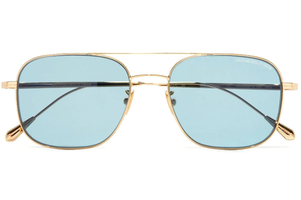 Cutler & Gross - 0003 Sunglasses Gold 18K