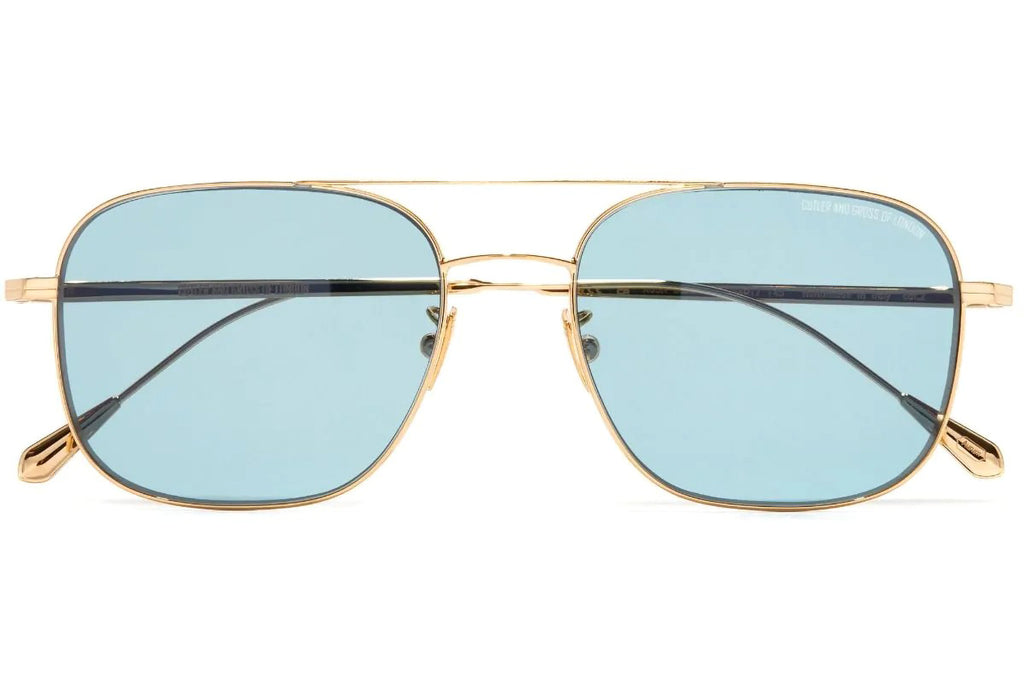 Cutler & Gross - 0003 Sunglasses Gold 18K