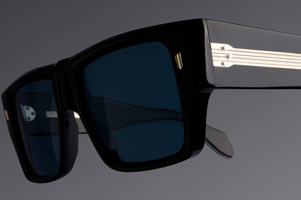 Cutler & Gross - 1414 Sunglasses Black on Crystal