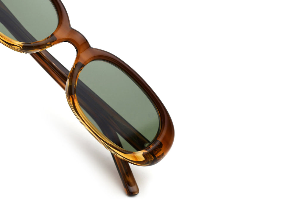 AKILA® Eyewear - Blossom Sunglasses Havana w/ Green Lenses