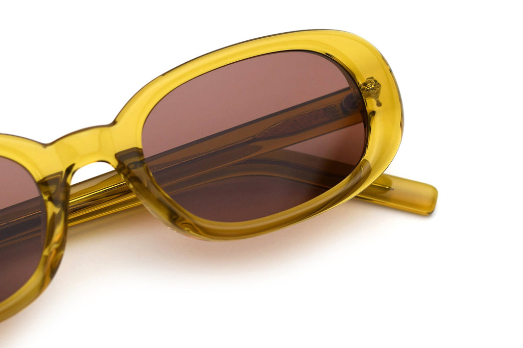 AKILA® Eyewear - Blossom Sunglasses Yelllow w/ Purple Lenses