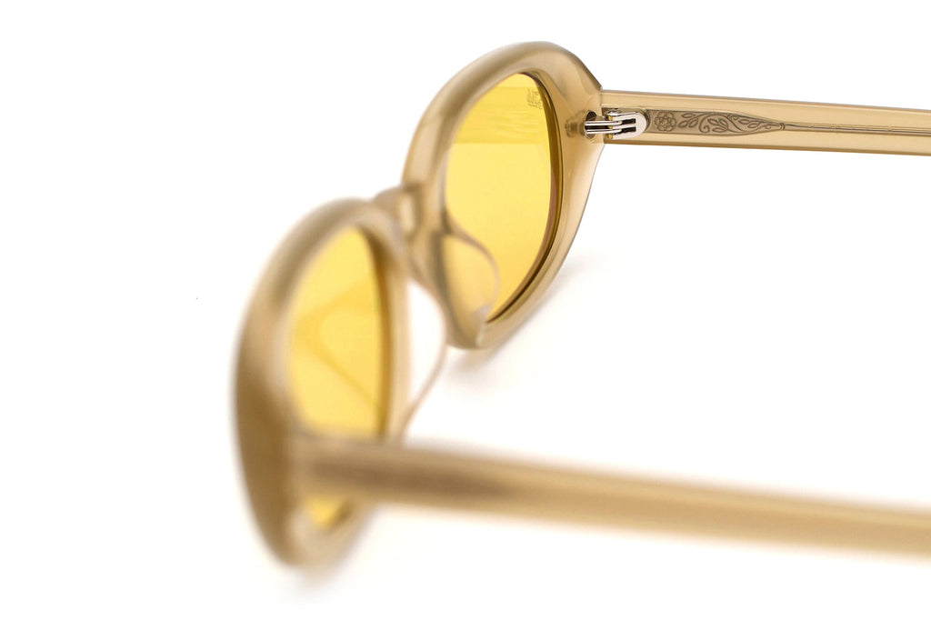 AKILA® Eyewear - Blossom Sunglasses Beige w/ Yellow Lenses