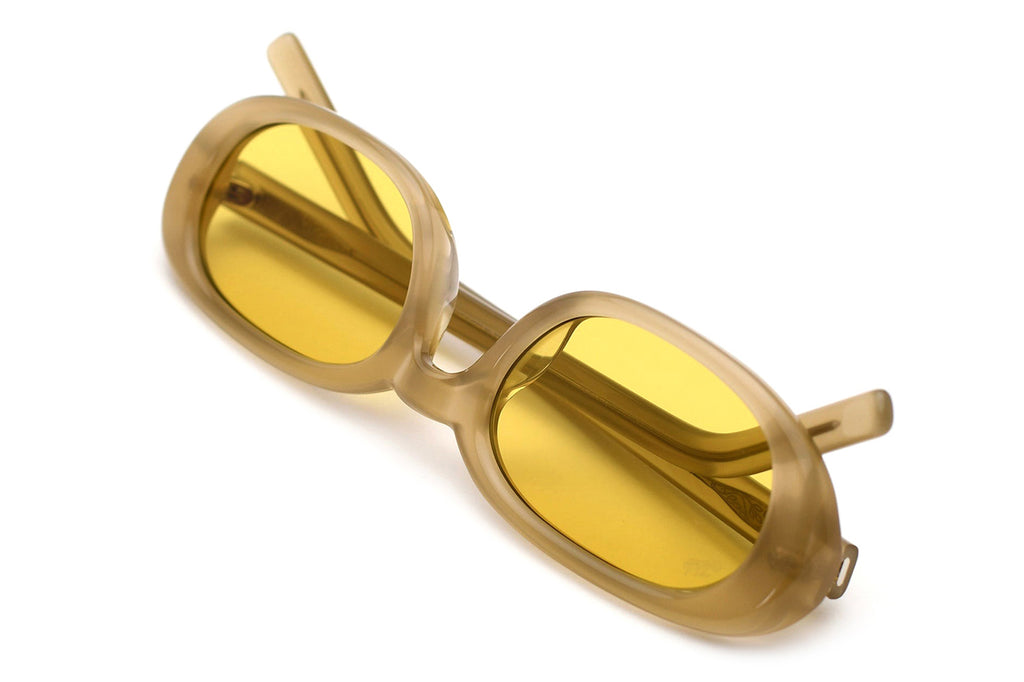 AKILA® Eyewear - Blossom Sunglasses Beige w/ Yellow Lenses
