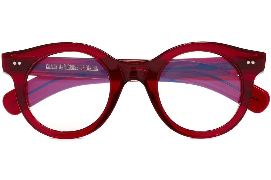 Cutler & Gross - 1390 Eyeglasses Lipstick Red