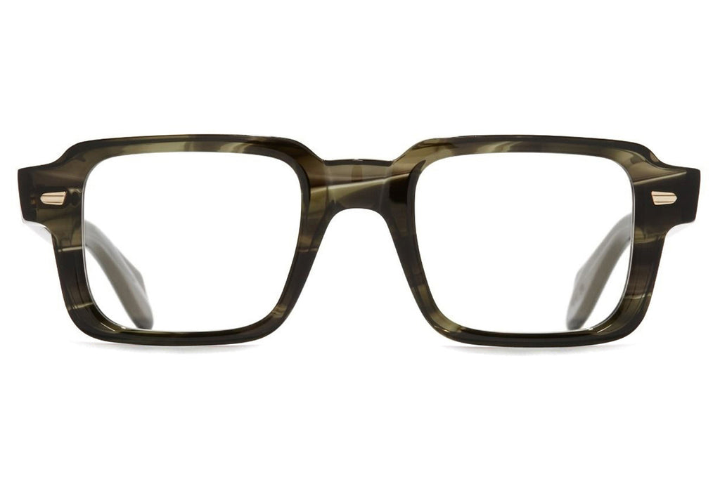 Cutler & Gross - 1393 Eyeglasses Striped Green Havana