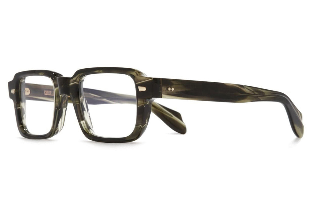 Cutler & Gross - 1393 Eyeglasses Striped Green Havana