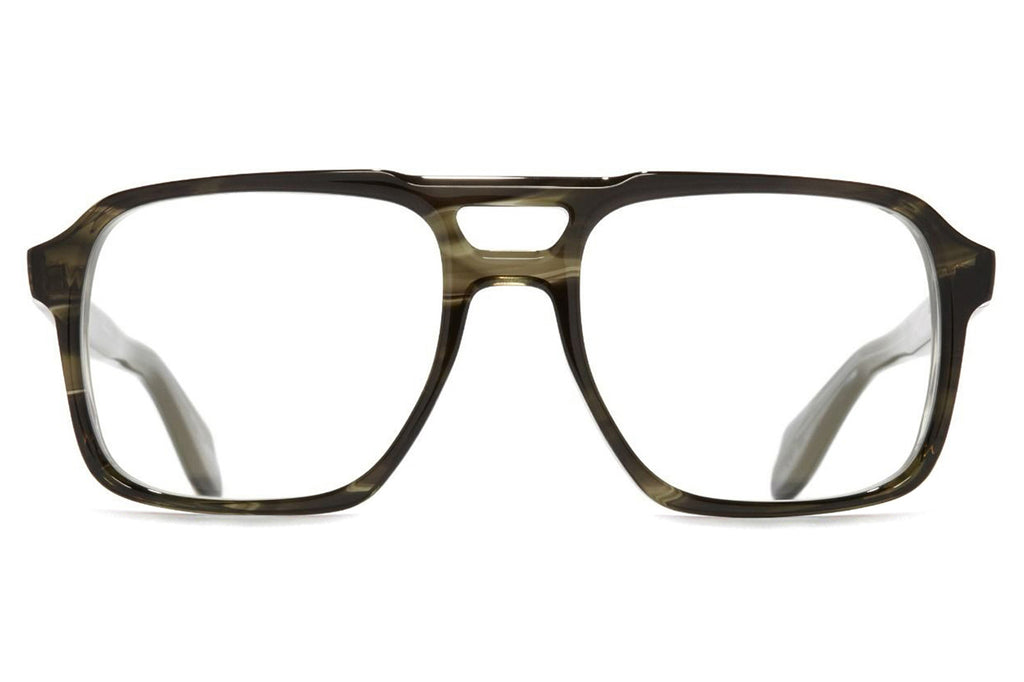 Cutler & Gross - 1394 Eyeglasses Striped Green Havana