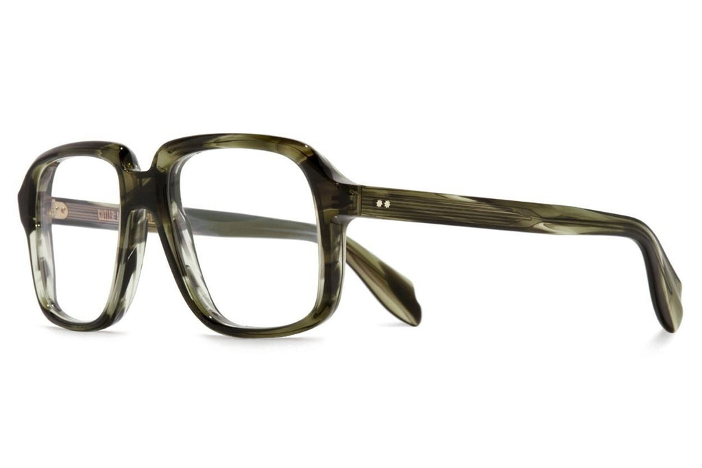 Cutler & Gross - 1397 Eyeglasses Striped Green Havana