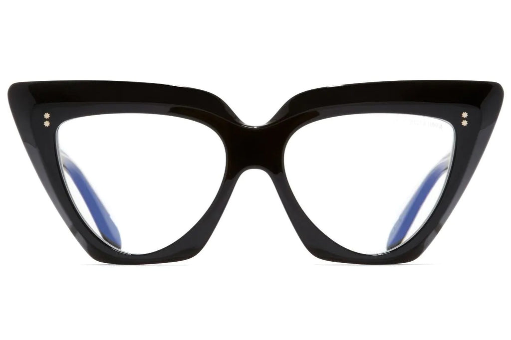 Cutler & Gross - 1407 Eyeglasses Black on Crystal