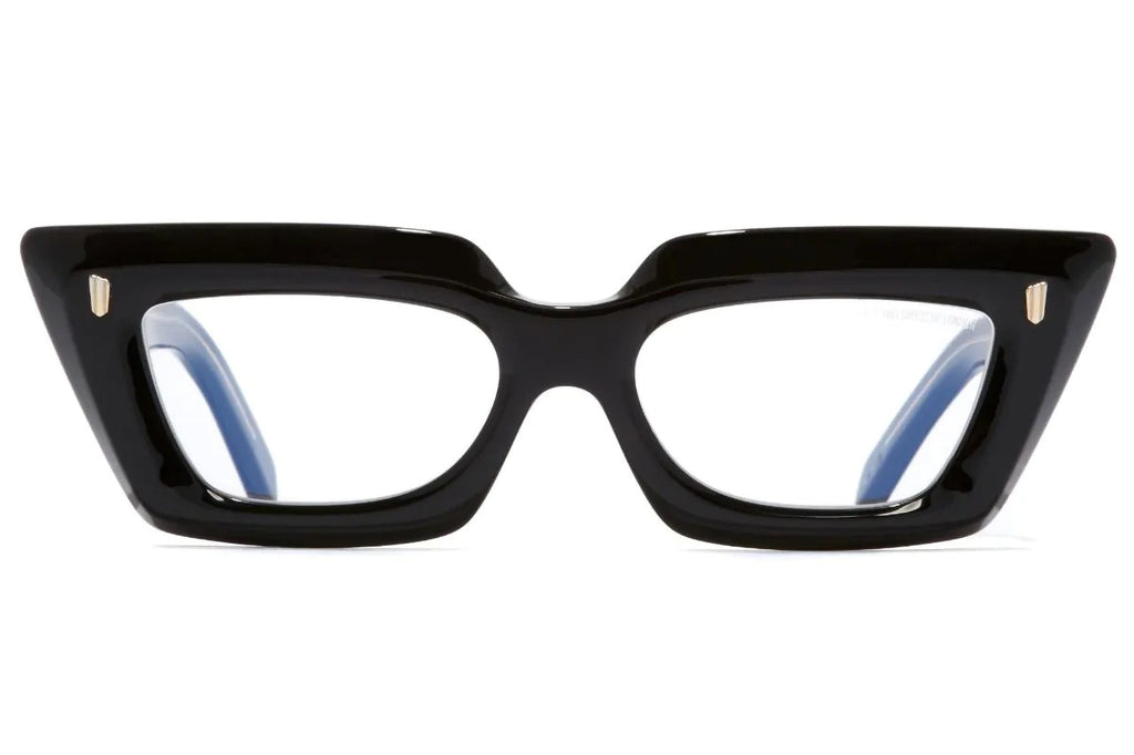Cutler & Gross - 1408 Eyeglasses Black on Crystal