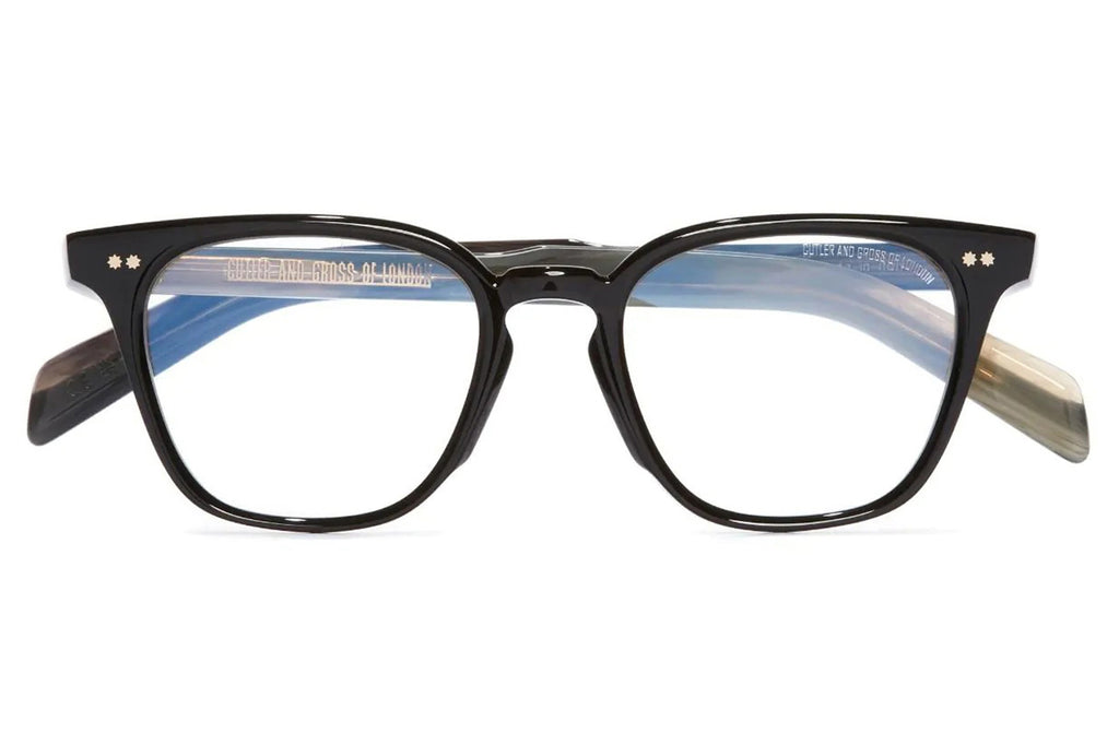 Cutler & Gross - GR05 Eyeglasses Black on Horn